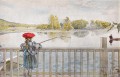 lisbeth pescando 1898 Carl Larsson